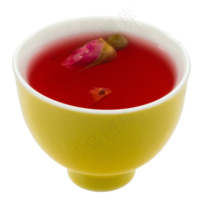 黄色杯子玫瑰花茶(2000X2000(DPI:300))