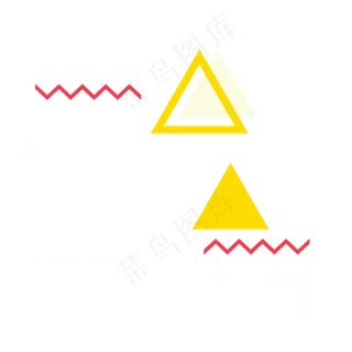 孟菲斯小清新可爱抽象