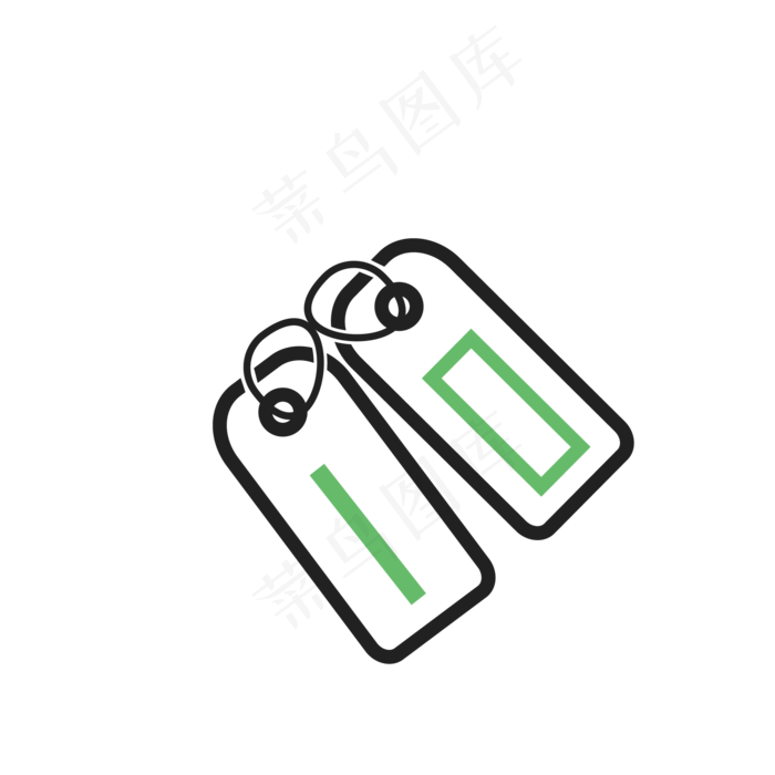 印章图标(2000*2000px 300 dpi )ai矢量模版下载