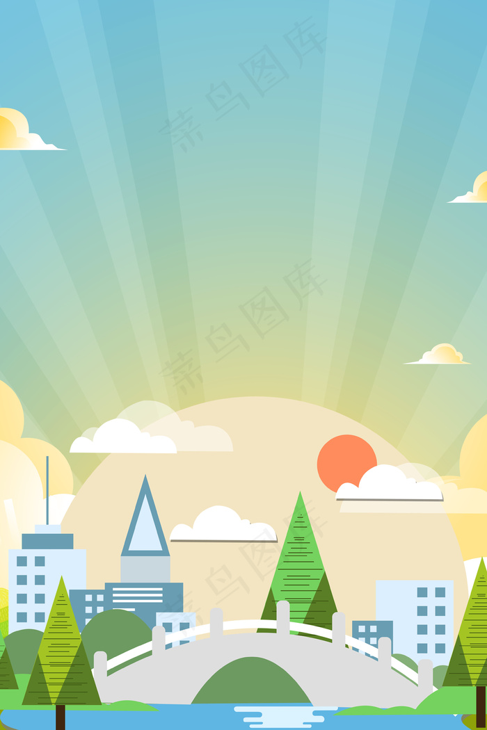 城市化现代化高楼