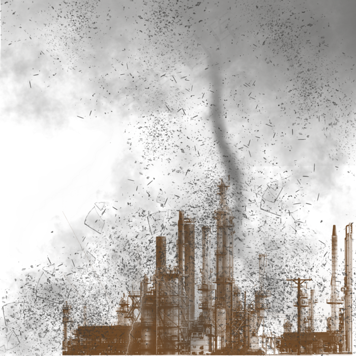灾难天空乌云楼房倒塌素材,免抠元素(2000X2000(DPI:300))psd模版下载