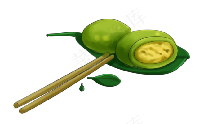 清明节美食团子