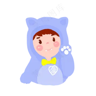 520情侣头像卡通玩偶装扮男生