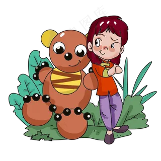 儿童节清新可爱女孩