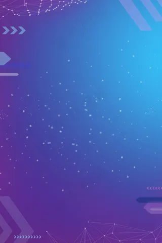 科技风几何图形线条电商banner