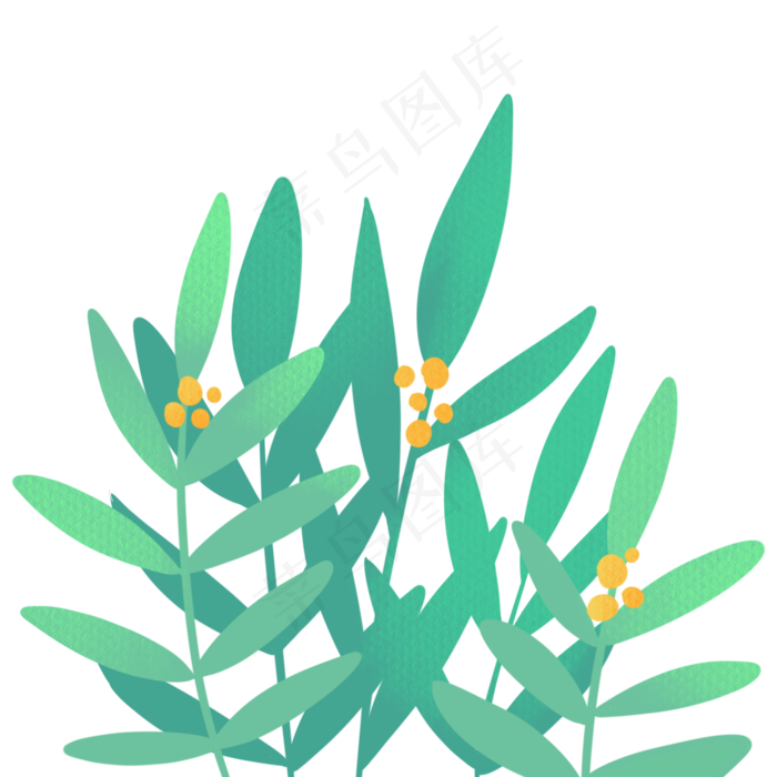 草叶子杂草荒草(2000X2000(DPI:300))psd模版下载