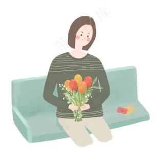 母亲节收到郁金香的妈妈