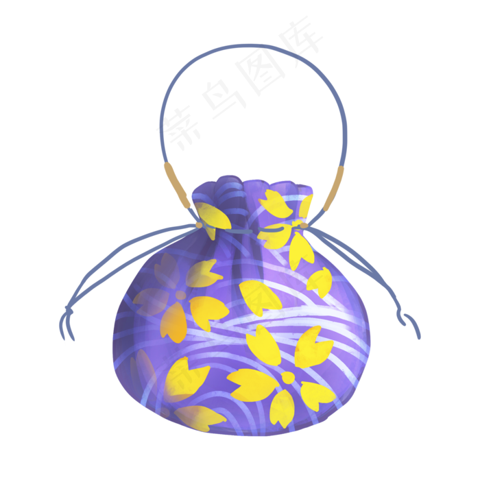 紫色香囊香包