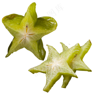 实拍果园果林水果杨桃