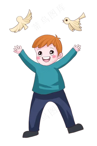 六一儿童节男孩