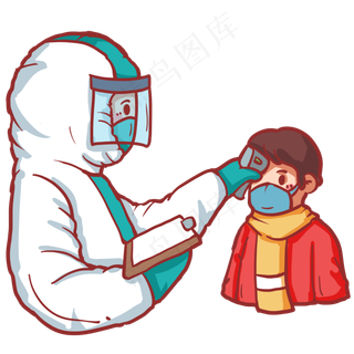 医生测体温登记,免抠元素