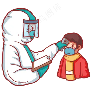 医生测体温登记,免抠元素