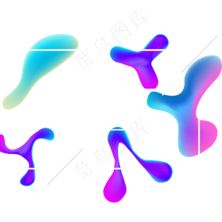 618彩色流体渐变618炫彩流