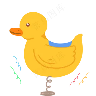 黄色鸭子儿童节