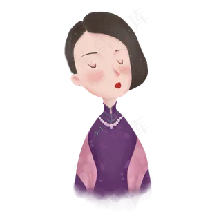 母亲节卡通形象