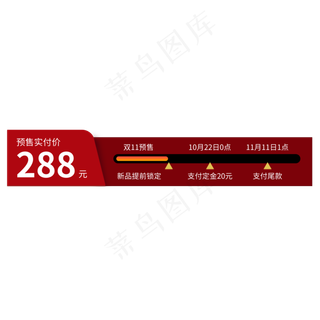 双11预售实付