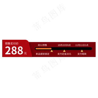 双11预售实付