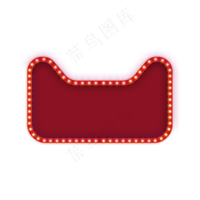 霓虹灯天猫头,免抠元素