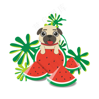 免扣立夏创意设计元素