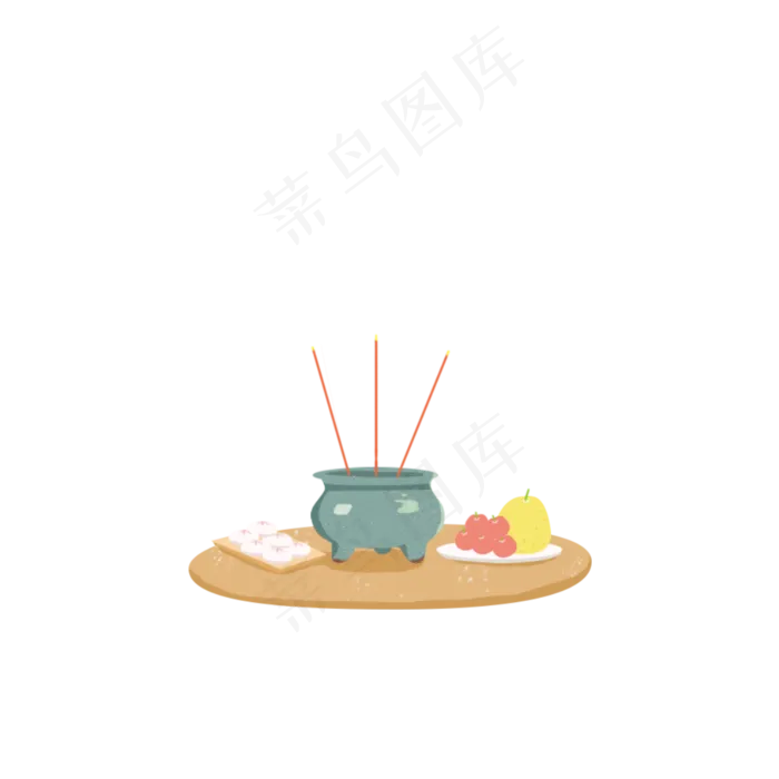 节日祭拜透明底免抠(1181X1181(DPI:300))psd模版下载