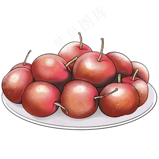 健康的水果红山楂