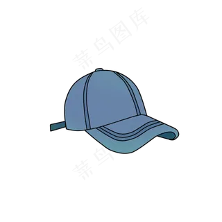 少年少女青春时尚衣服帽子蓝色运