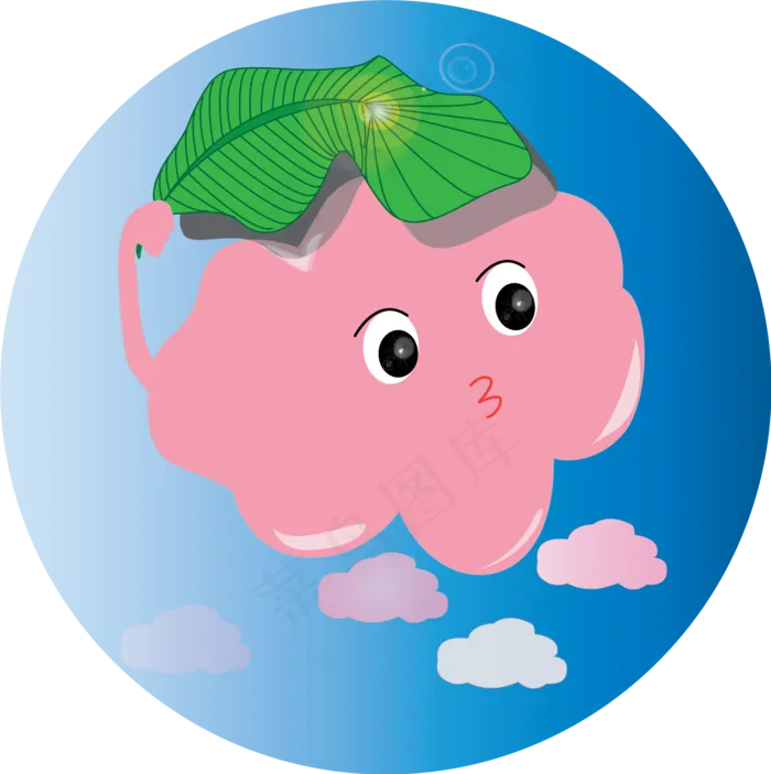 二十四节气之处暑可商用元素ai矢量模版下载