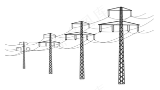铁质高压电电线杆