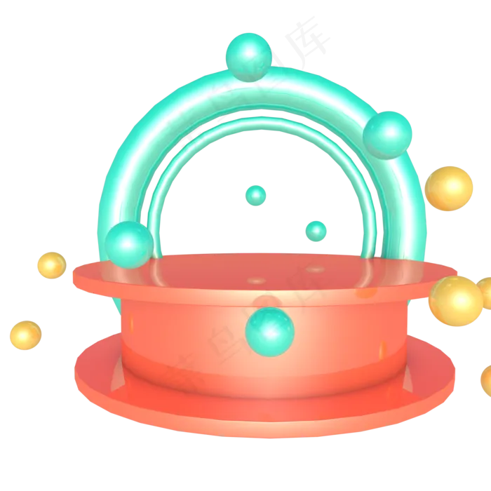 C4D618促销展台(2000X2000(DPI:300))psd模版下载