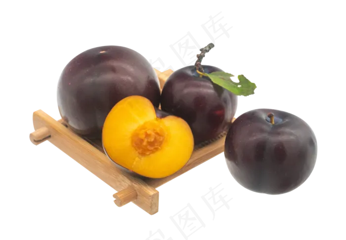 紫色水果李子(3000X4000(DPI:300))