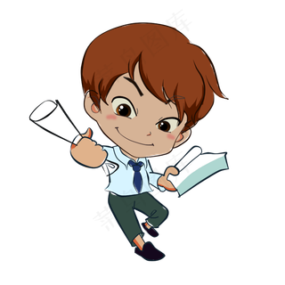高考加油学生素材png