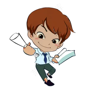 高考加油学生素材png