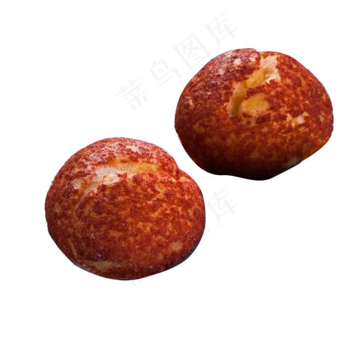 红色圆弧荔枝食物元素(2000X2000(DPI:300))psd模版下载