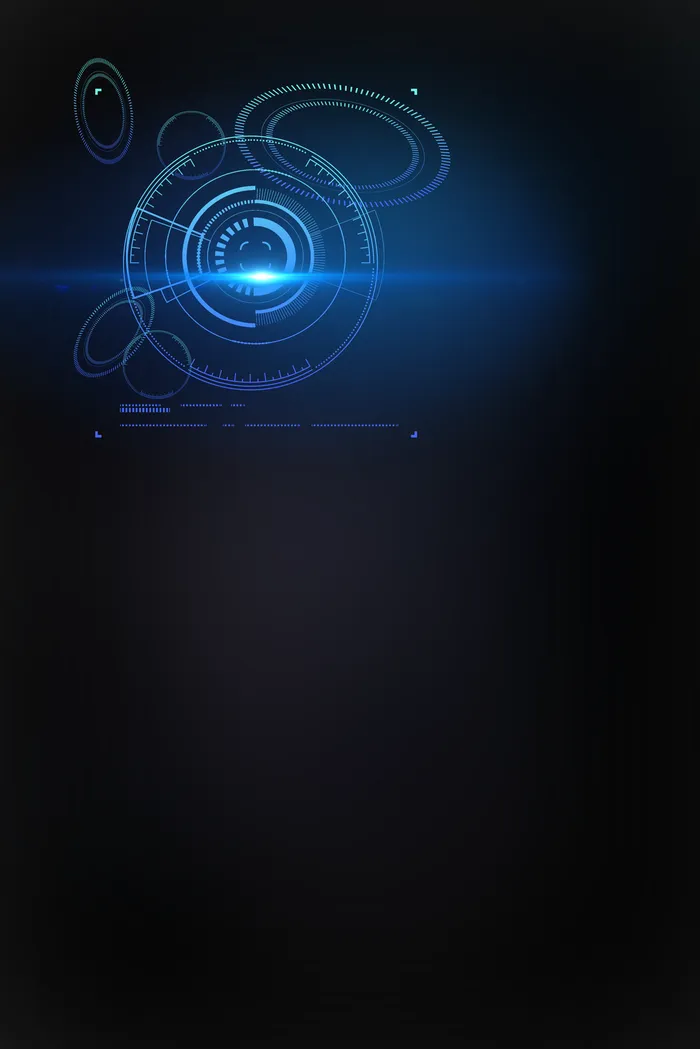 黑色高端大气苹果手机促销