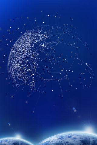 蓝色科技未来人工工智能科学