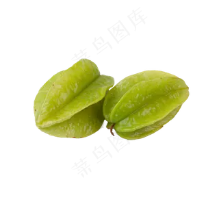 水果杨桃实物拍摄免抠