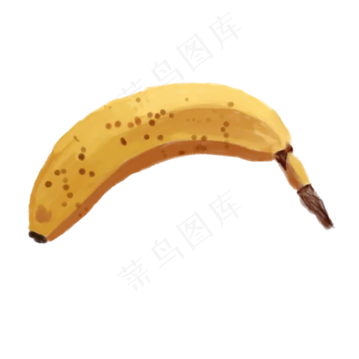 美味香蕉卡通水果(3000X3000(DPI:299))psd模版下载