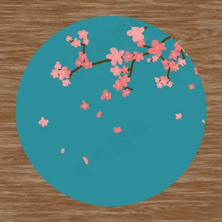 古典唯美粉色花朵化妆品主图