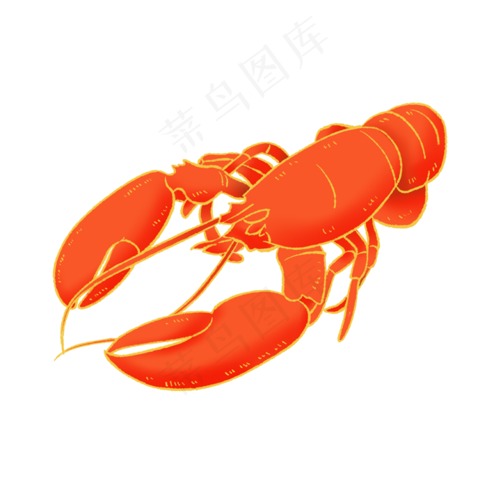 新中式国潮风小龙虾