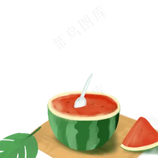 新鲜的西瓜水果