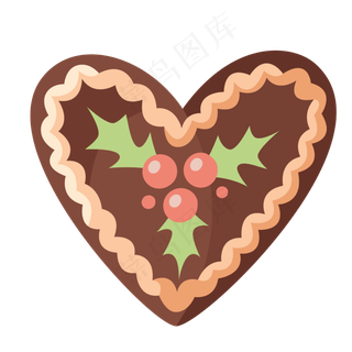 相片情人节巧克力蛋糕