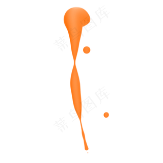 果汁橙汁飞溅,免抠元素