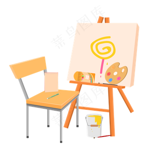 手绘矢量美术画画东西