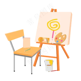 手绘矢量美术画画东西