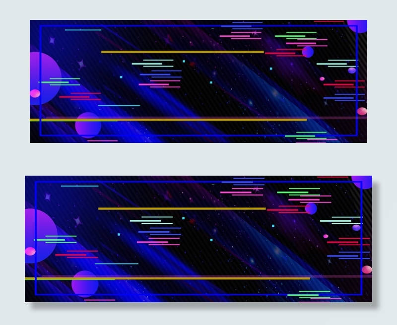 深色渐变618海报背景