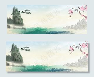 淘宝初秋九月中国风新品发布banner