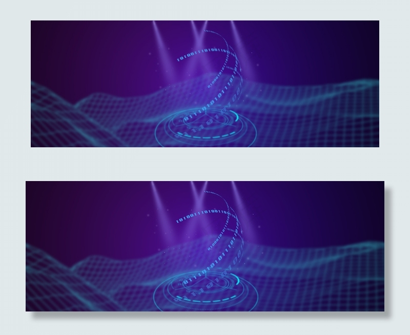 紫色科技渐变网格背景