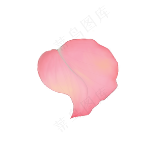 玫瑰花瓣植物装饰漂浮图案