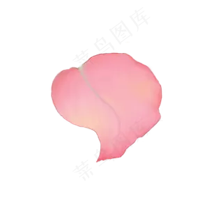 玫瑰花瓣植物装饰漂浮图案