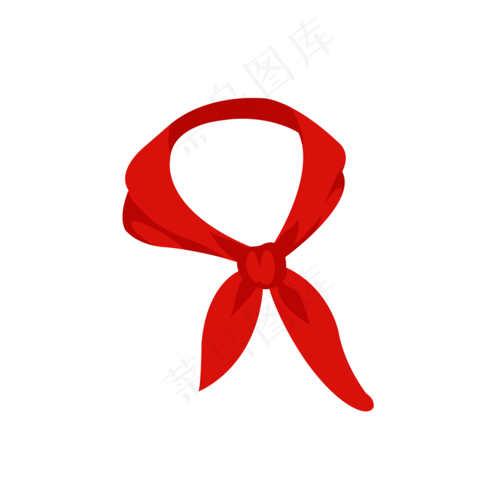 红色的红领巾,免抠元素